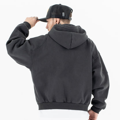 Veste à Capuche Bomber Zippée Homme