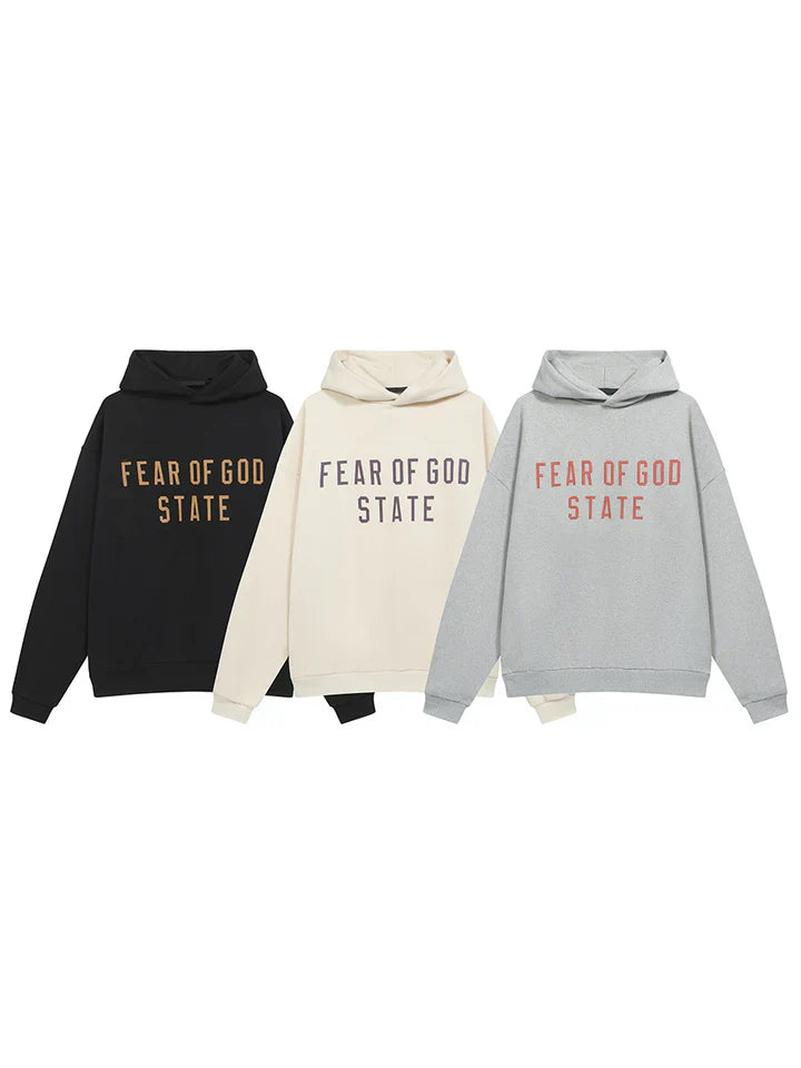 Hoodie en Fleece Fear of God State Essentials FOG (FW24)