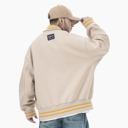 Blouson Baseball Bicolore