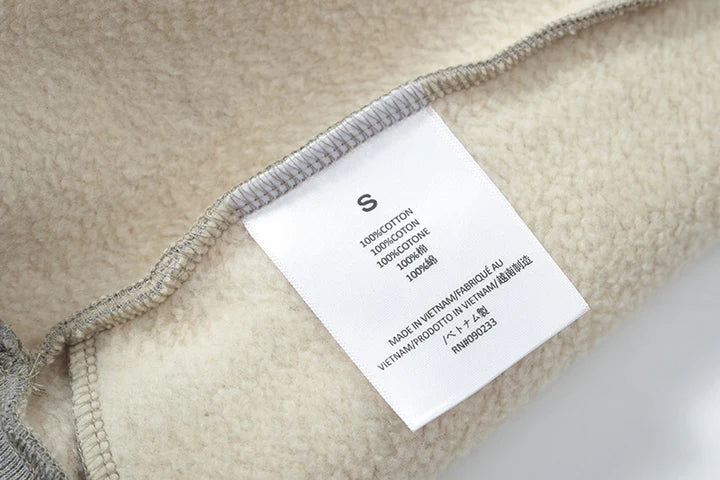 Hoodie en Fleece Fear of God State Essentials FOG (FW24)