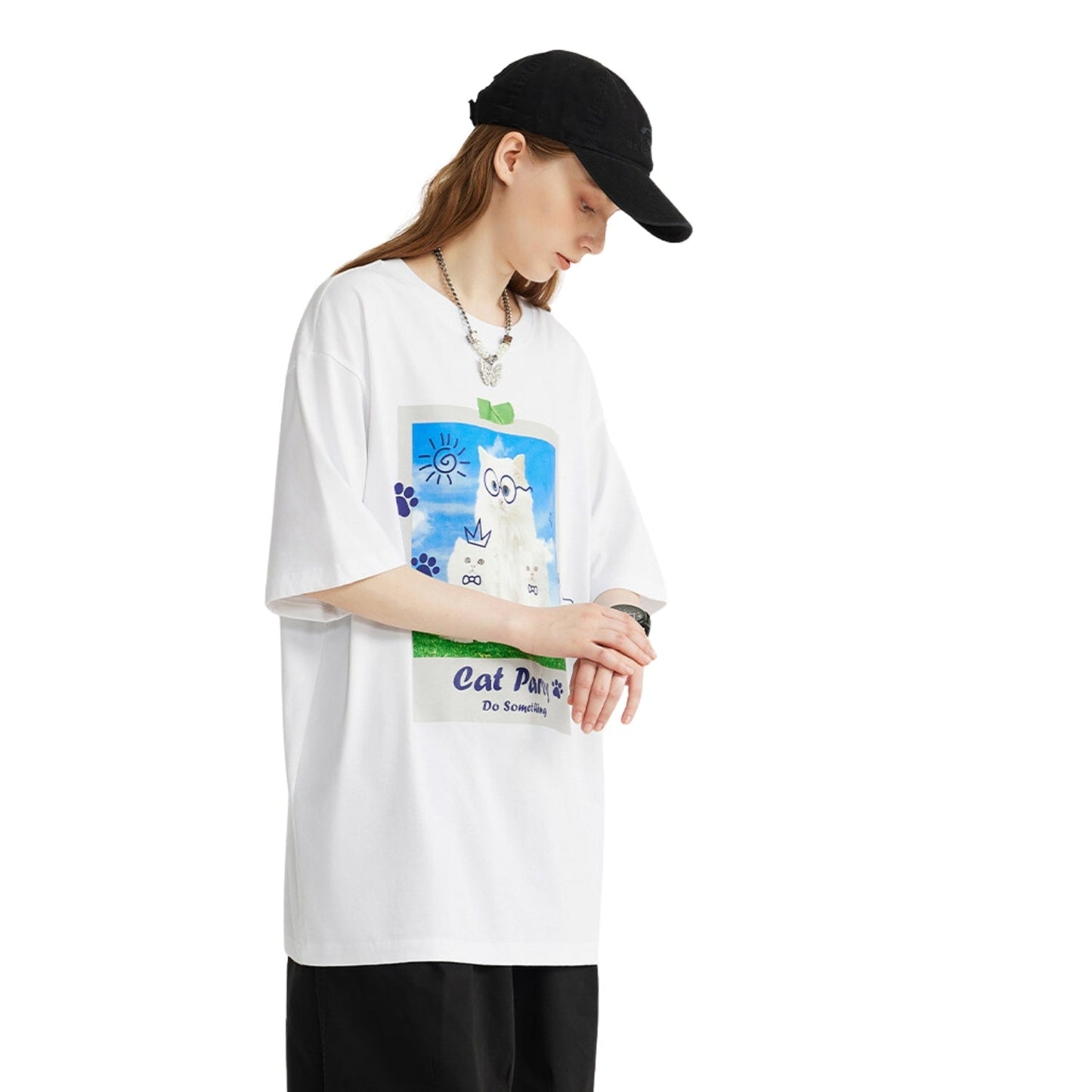 T-shirt "Cat Party Lovers"