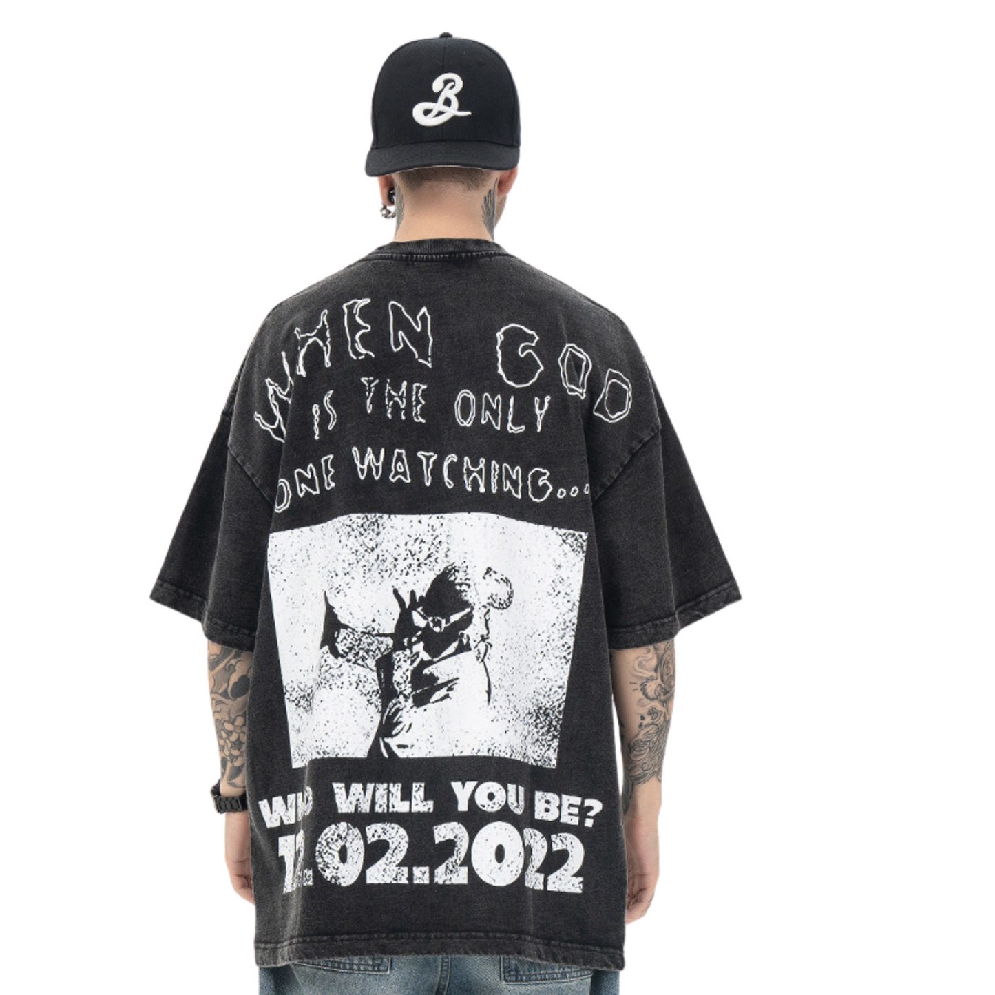 T-shirt Heroes Villains