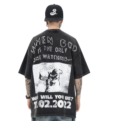 T-shirt Heroes Villains