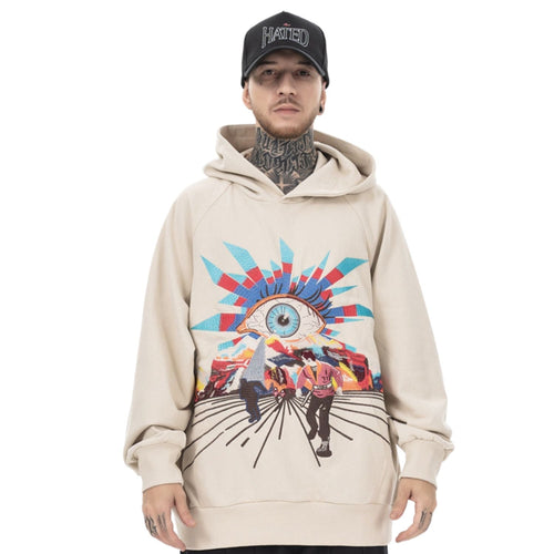 Hoodie Streetwear Brodé
